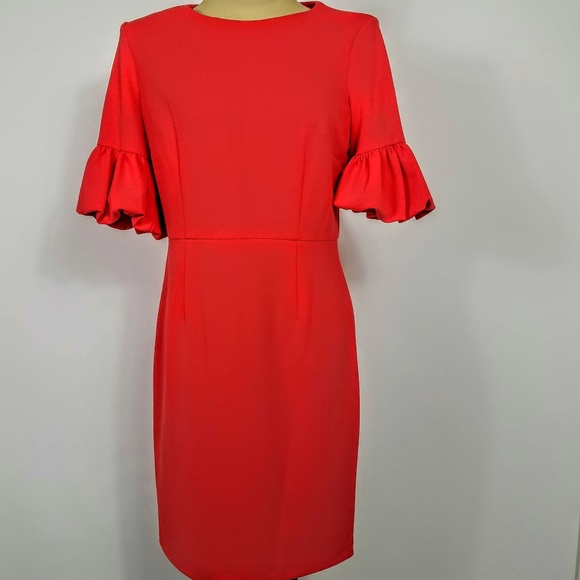 Donna Morgan Dresses & Skirts - Donna Morgan Balloon Sleeve Sheath Dress- 10- D010